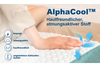 Schaumstoffmatratze Discovery mit Bezug, bequem