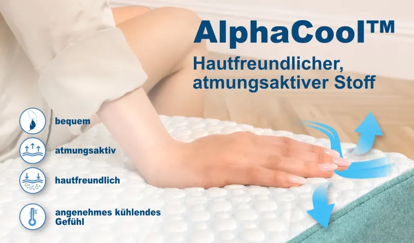 Schaumstoffmatratze Discovery mit Bezug, bequem