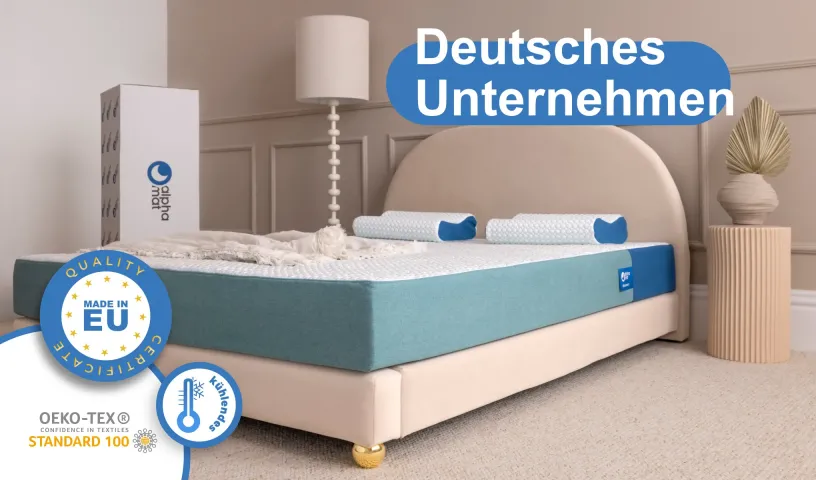 Matratze Discovery mit Bezug, bequem