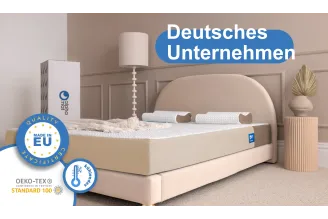 Taschenfederkernmatratze Revelation mit Bezug