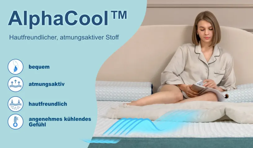 Topper Change, Matratzenauflage weich H2, mit Bezug