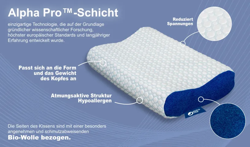 Kopfkissen AlphaMat
