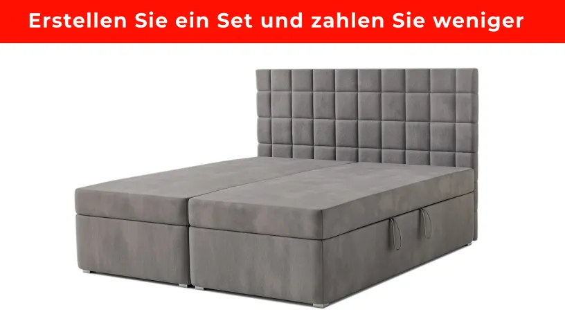 Boxspringbett Horizon 140x200, 160x200, 180x200