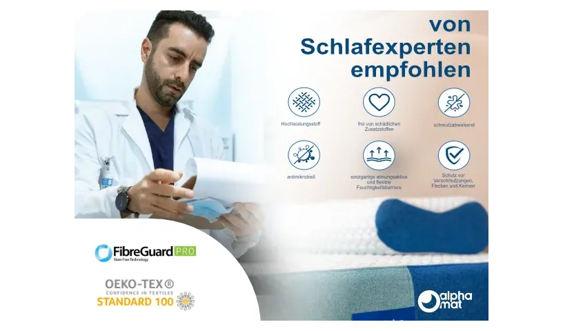 Matratze 80x200, 90x200, 120x200, 140x200, 160x200, 180x200, 200x200 Schaumstoffmatratze Discovery