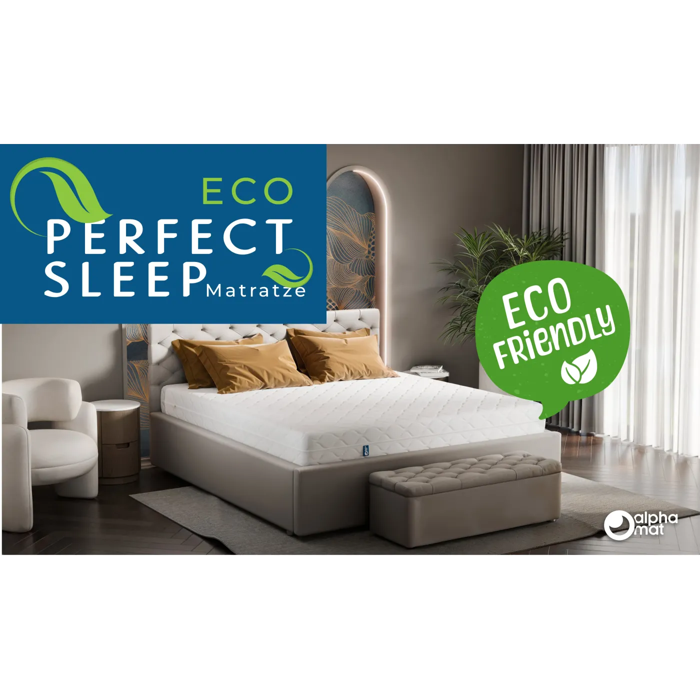 Matratze ECO Perfect SLEEP, Schaumstoffmatratze