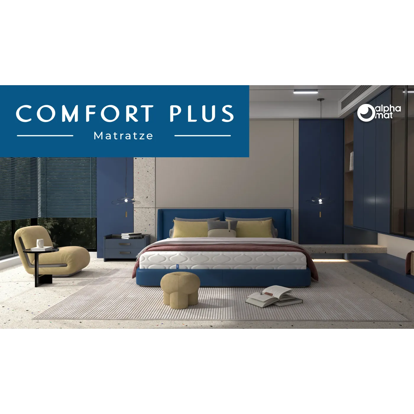 Matratze COMFORT PLUS, Taschenfederkernmatratze